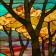 (87)広島県Ｈ様邸 ティファニータイプ風景画ＬＥＤ内蔵ステンドグラス12
