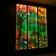 (87)広島県Ｈ様邸 ティファニータイプ風景画ＬＥＤ内蔵ステンドグラス2