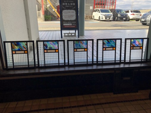 納品前にショールームにて撮影