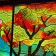 (87)広島県Ｈ様邸 ティファニータイプ風景画ＬＥＤ内蔵ステンドグラス8