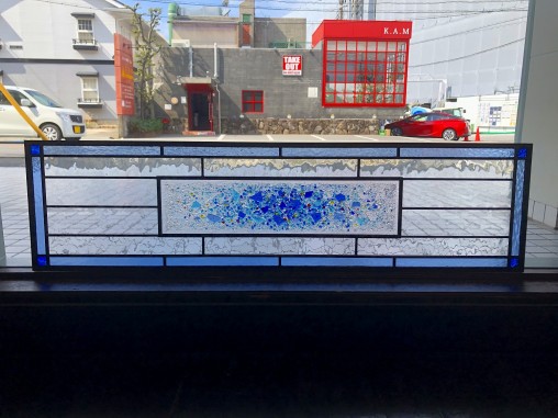 納品前にショールームにて撮影