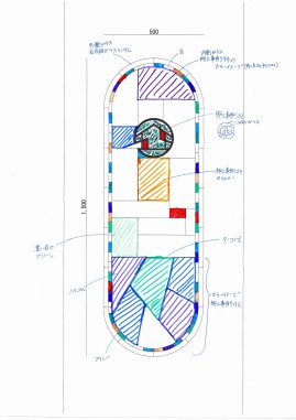 お客様が描かれたスケッチ